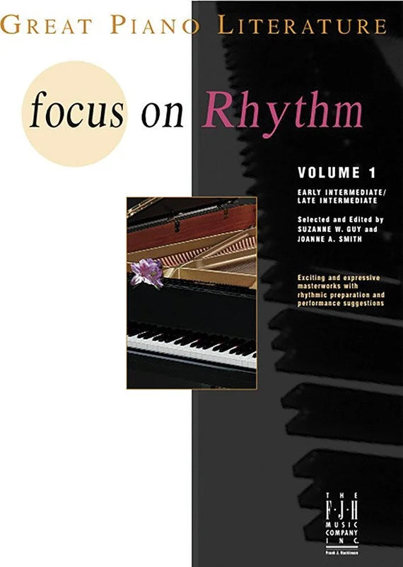 Great Piano Literature Focus on Rhythm Volume 1 Graves Piano