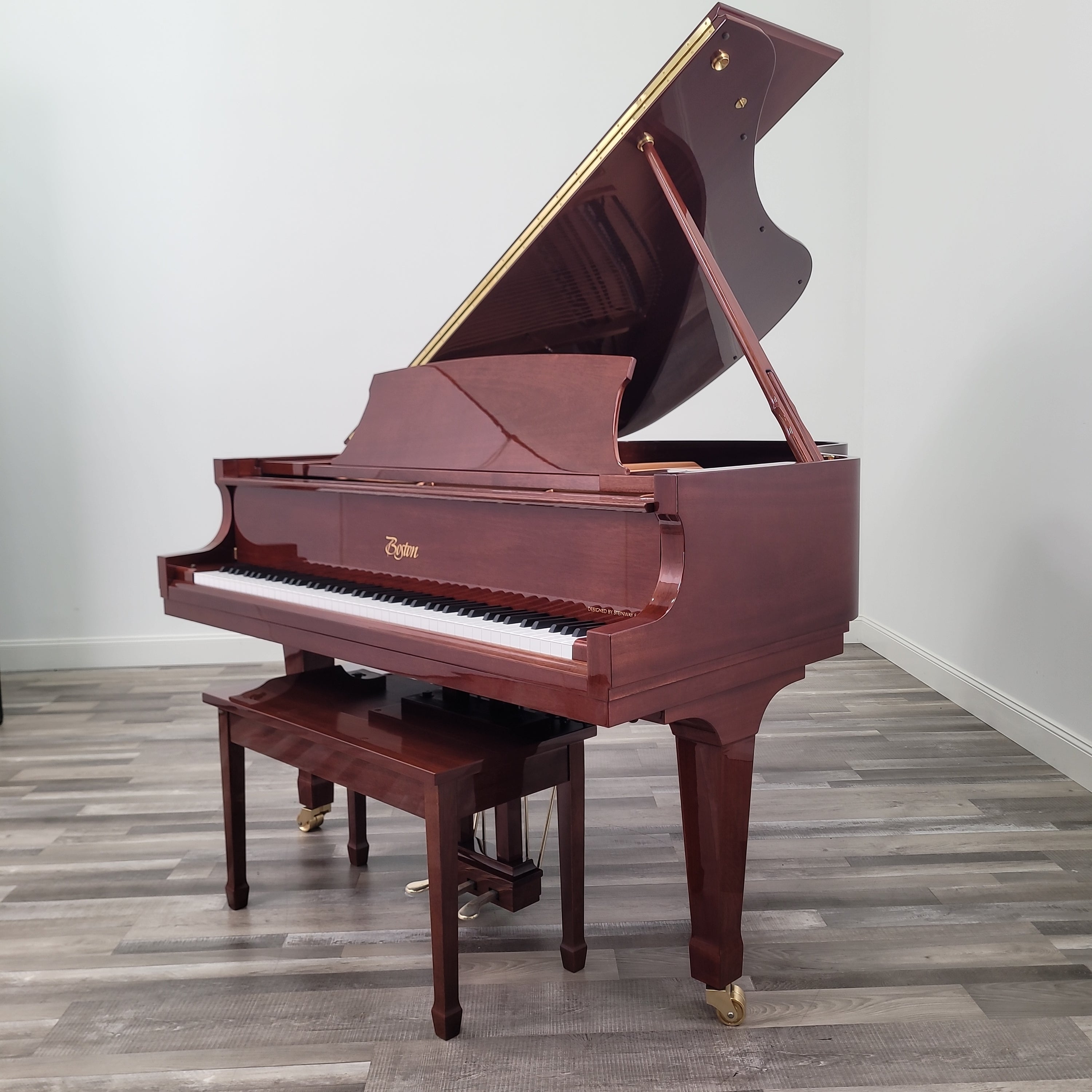 Boston GP-178 in Polished Mahogany – Graves Piano