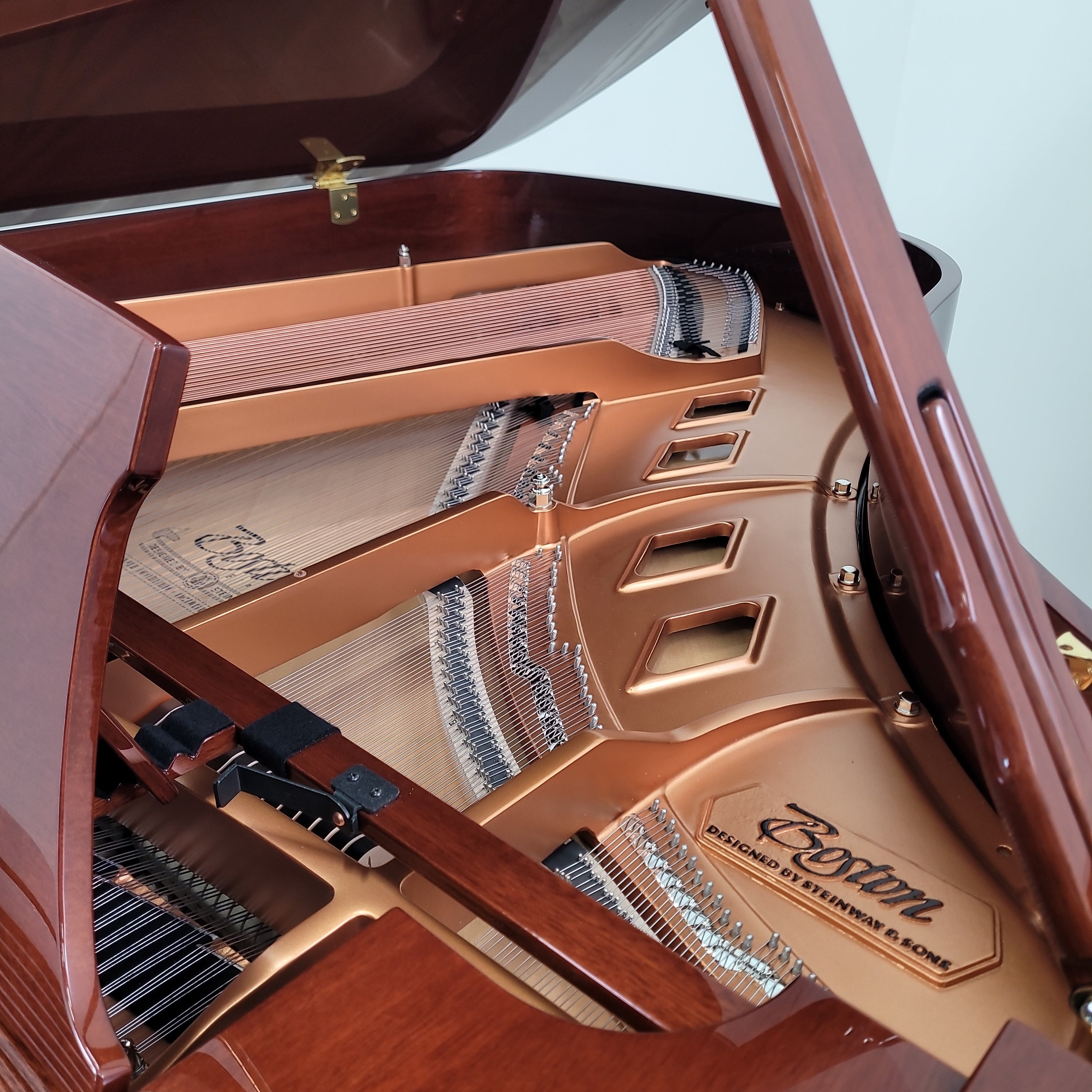 Boston GP-178 in Polished Mahogany – Graves Piano