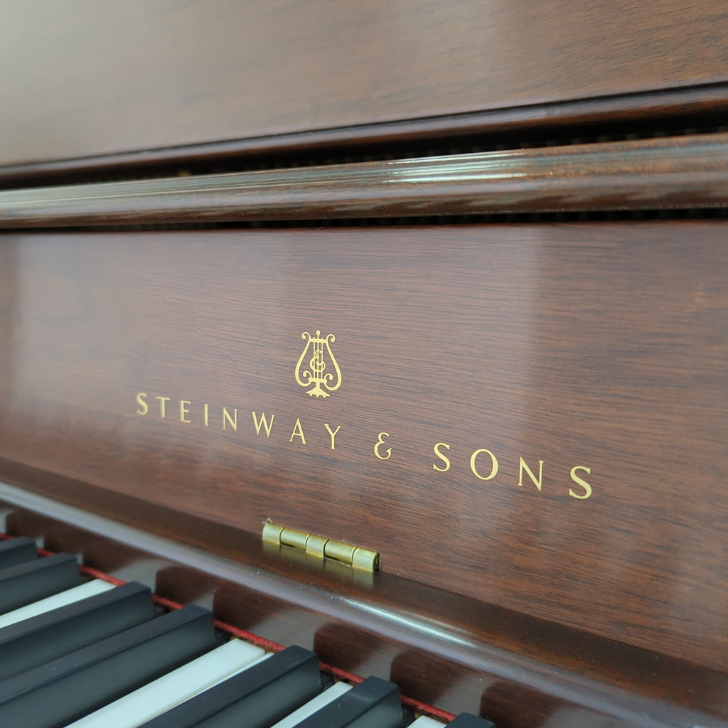 Steinway Crown Jewel 4510 (46, 1/2”) Serial # 532953 in Satin Mahogany - Graves Piano Co.