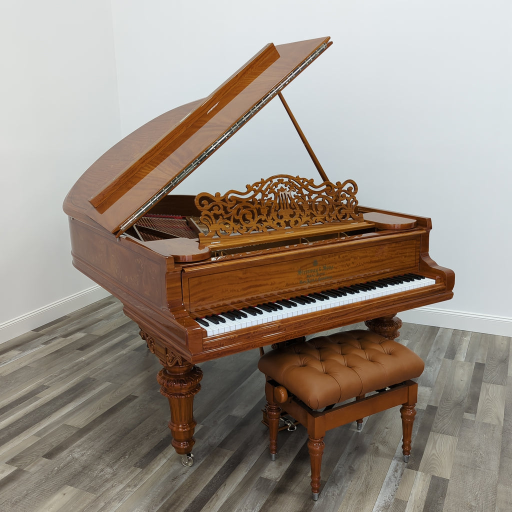 Steinway A (6'2") Satinwood Serial # 75985 - Graves Piano Co.