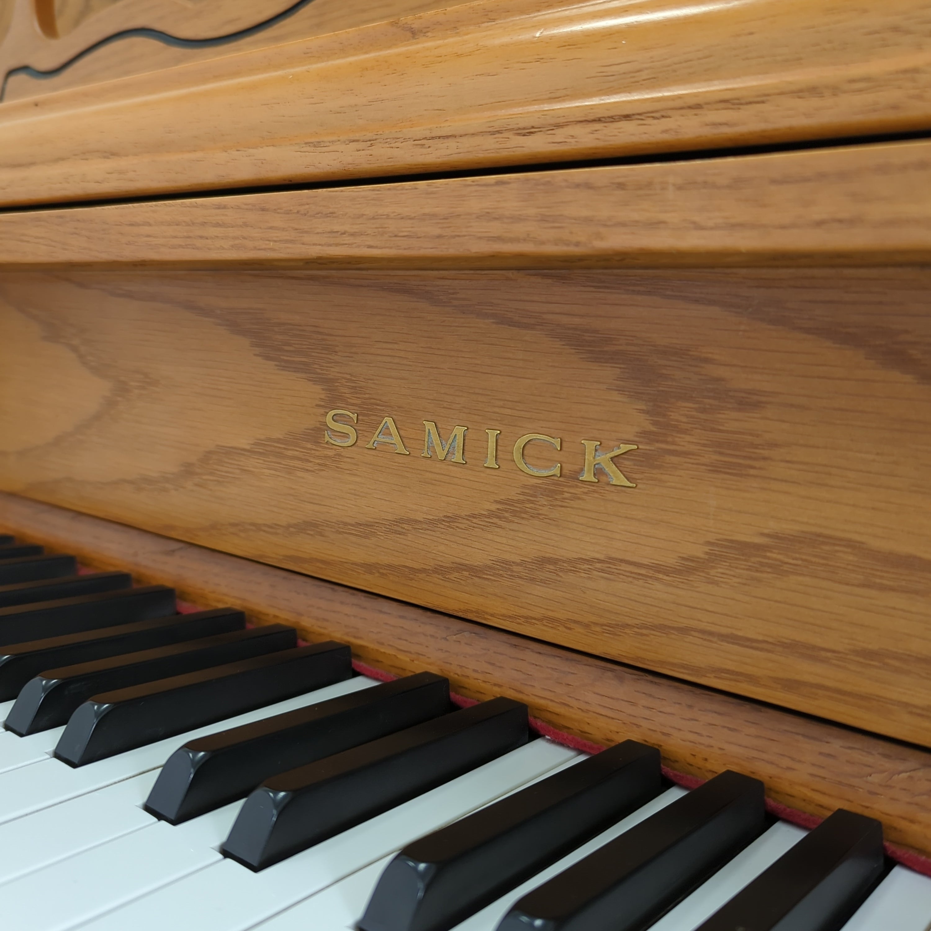 Samick Vertical Piano #JHJ00383 – Graves Piano