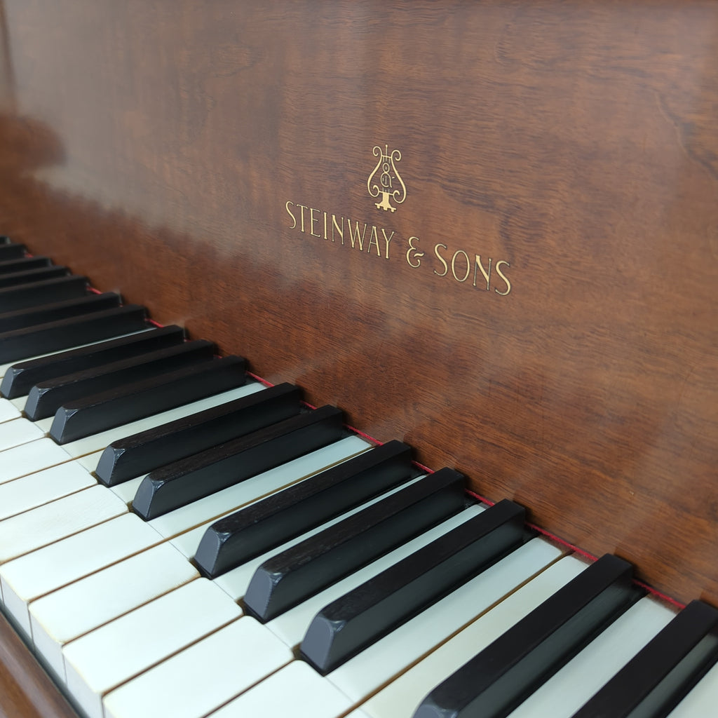 Steinway L (5'11") Louis XV Serial # 275045 in Satin Walnut - Graves Piano Co.