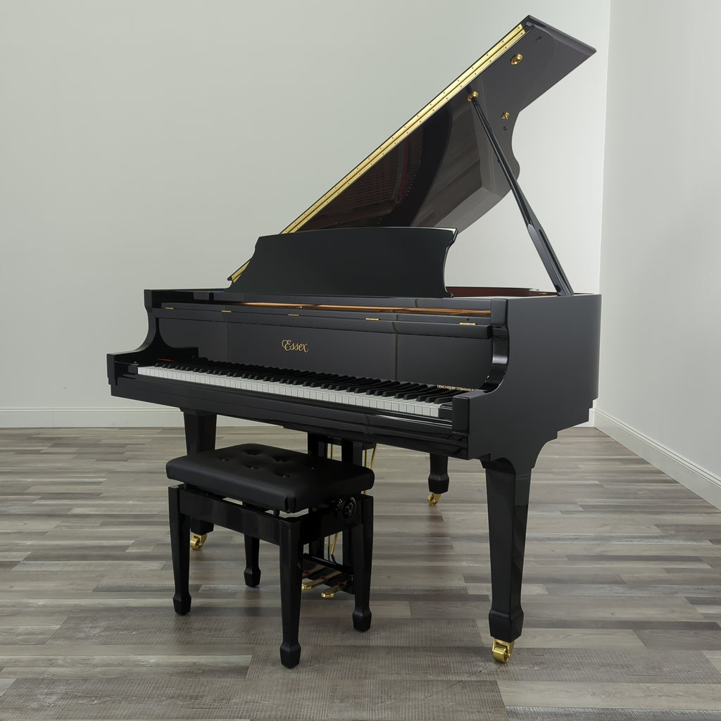 Essex EGP 155 (5'1") in Polished Ebony - Graves Piano Co.