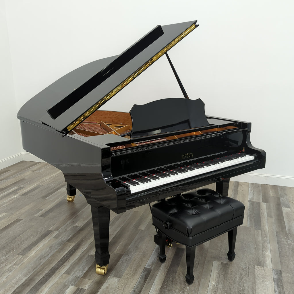 Estonia L190 (6'3") in Polished Ebony - Graves Piano Co.