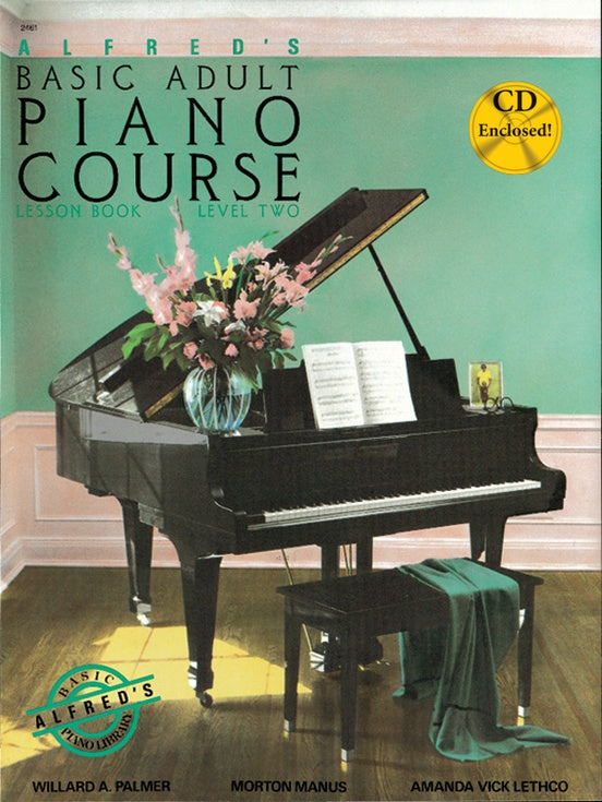 Alfred's Basic Adult Piano Course Lesson Book 2 - Graves Piano Co.