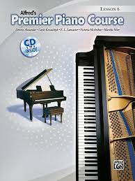 Premier Piano Course Lesson Book, Bk 6: Book & CD - Graves Piano Co.
