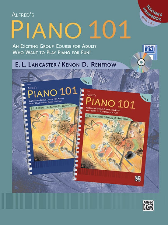 Piano 101-teacher's Handbook for Books 1 & 2 - Graves Piano Co.