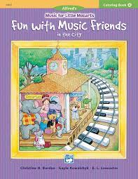 Music for Little Mozarts Coloring Book, Bk 4 - Graves Piano Co.