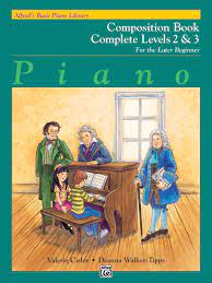 Alfred's Basic Piano Course Composition Book: Complete 2 & 3 - Graves Piano Co.