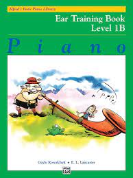 Alfred's Basic Piano Library Piano, Ear Training Book Level 1B - Graves Piano Co.