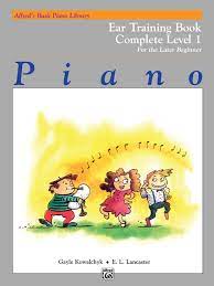 Alfred's Basic Piano Library Ear Training Complete, Bk 1: For the Later Beginner - Graves Piano Co.