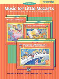 Alfred's Music for Little Mozarts: Teacher's Handbook for Books 1 & 2 - Graves Piano Co.