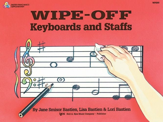 Wipe-Off Keyboards and Staffs - Graves Piano Co.