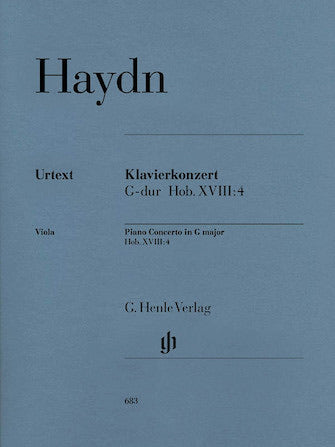 Haydn Piano Concerto in G Major Hob. XVIII:4 - Graves Piano Co.