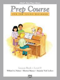 Alfred's Basic Piano Prep Course Lesson Book, Bk F: For the Young Beginner (Alfred's Basic Piano Library) - Graves Piano Co.