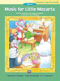 Music for Little Mozarts Notespeller and Sight-Play Book, Bk 2 - Graves Piano Co.