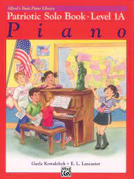 Alfred's Basic Piano Library Patriotic Solo Book, Bk 1A - Graves Piano Co.