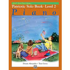Alfred's Basic Piano Library Patriotic Solo Book, Bk 2 - Graves Piano Co.