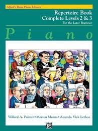 Alfred's Basic Piano Library : Repertoire Book Complete Levels 2&3 - Graves Piano Co.