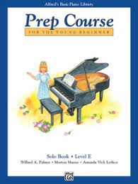 Alfred's Basic Piano Prep Course Solo Book, Bk E: For the Young Beginner (Alfred's Basic Piano Library) - Graves Piano Co.