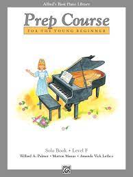 Alfred's Basic Piano Prep Course Solo Book, Bk F: For the Young Beginner (Alfred's Basic Piano Library) - Graves Piano Co.
