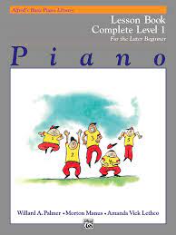 Alfred's Basic Piano Library Piano Course, Technic Book Complete Level 1 - Graves Piano Co.