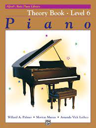 Alfred's Basic Piano Course, Theory Book, Level 6 - Graves Piano Co.
