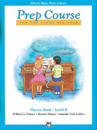 Alfred's Basic Piano Library: Prep Course Theory Book Level B - Graves Piano Co.